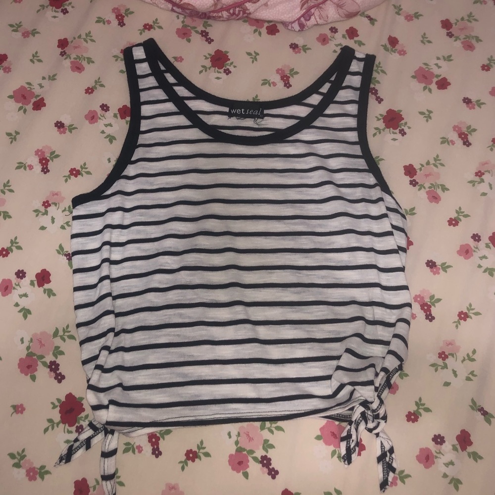 WET SEAL striped tank top